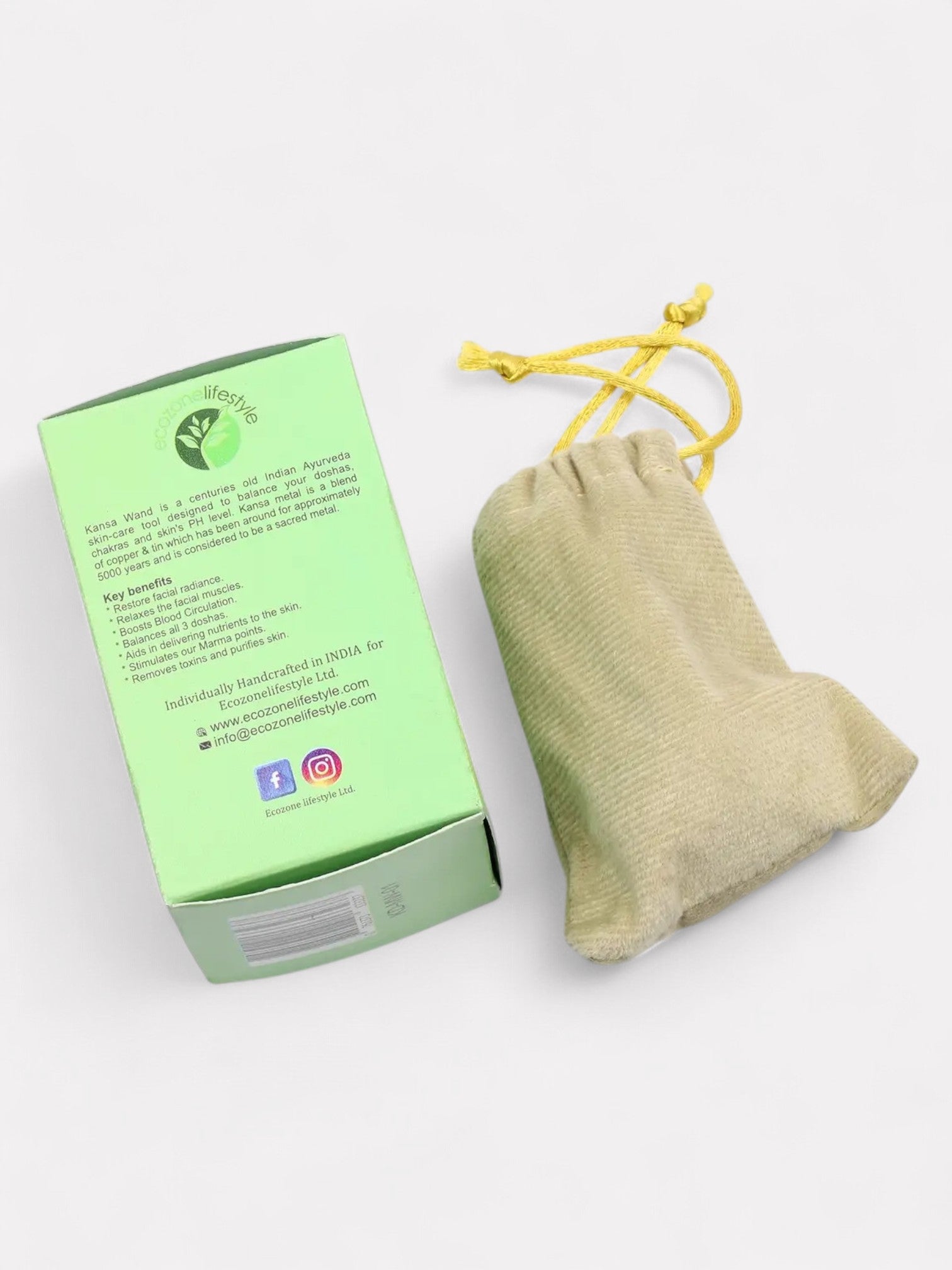 Kansa Massage Tool - VEDAenergi