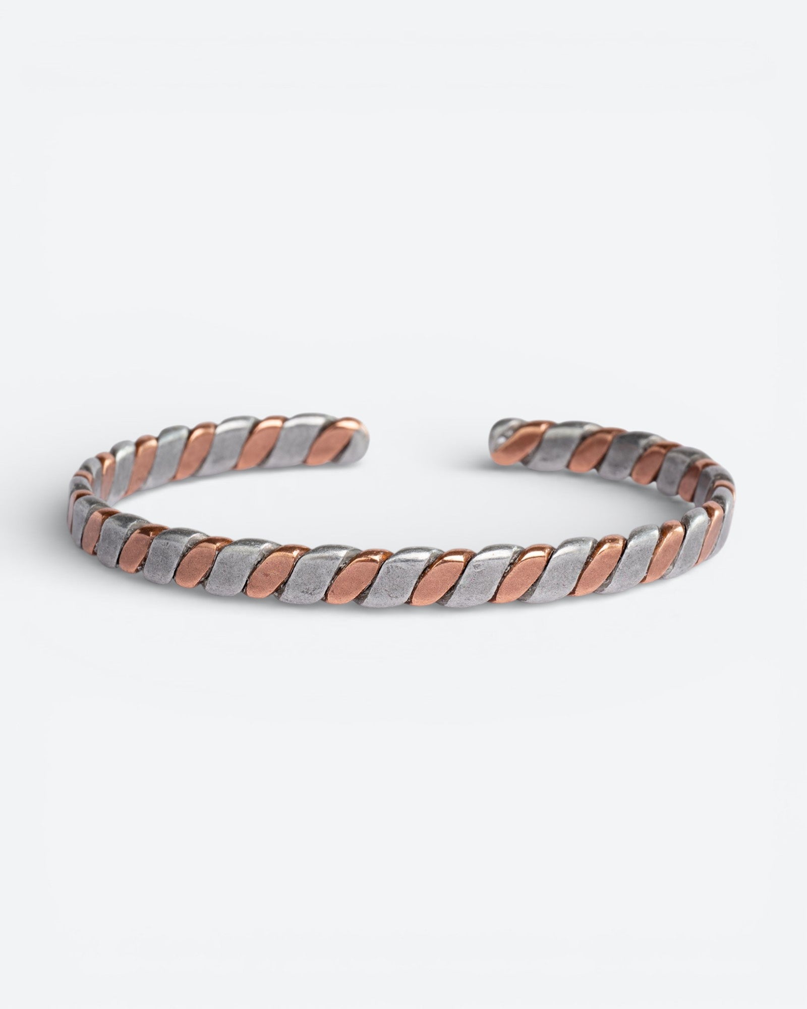 Kupferarmband – zweifarbig
