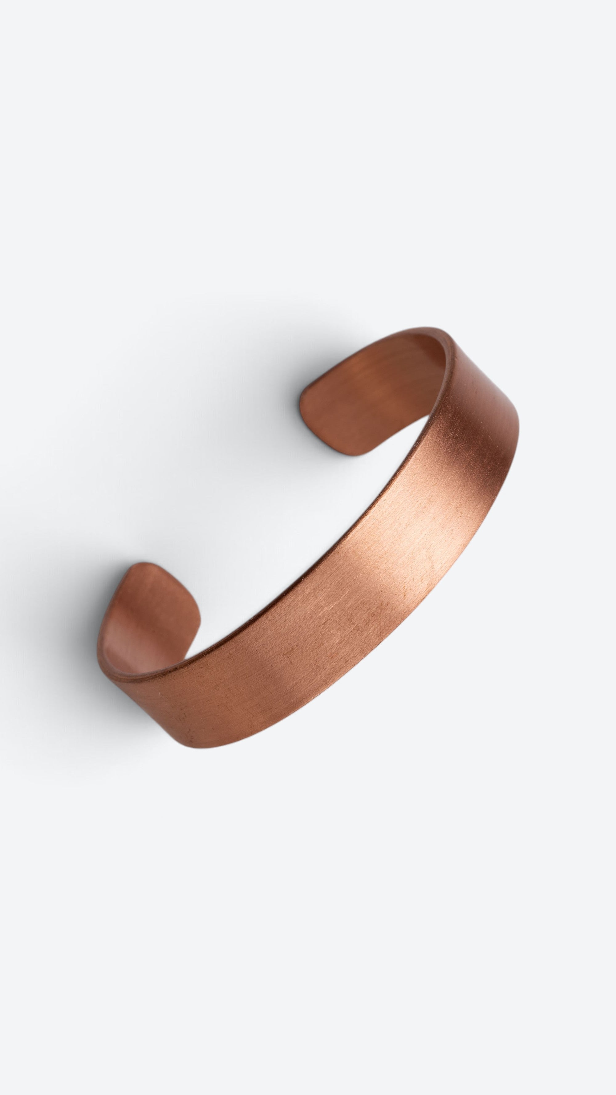 Matte Koperen Heren Armband