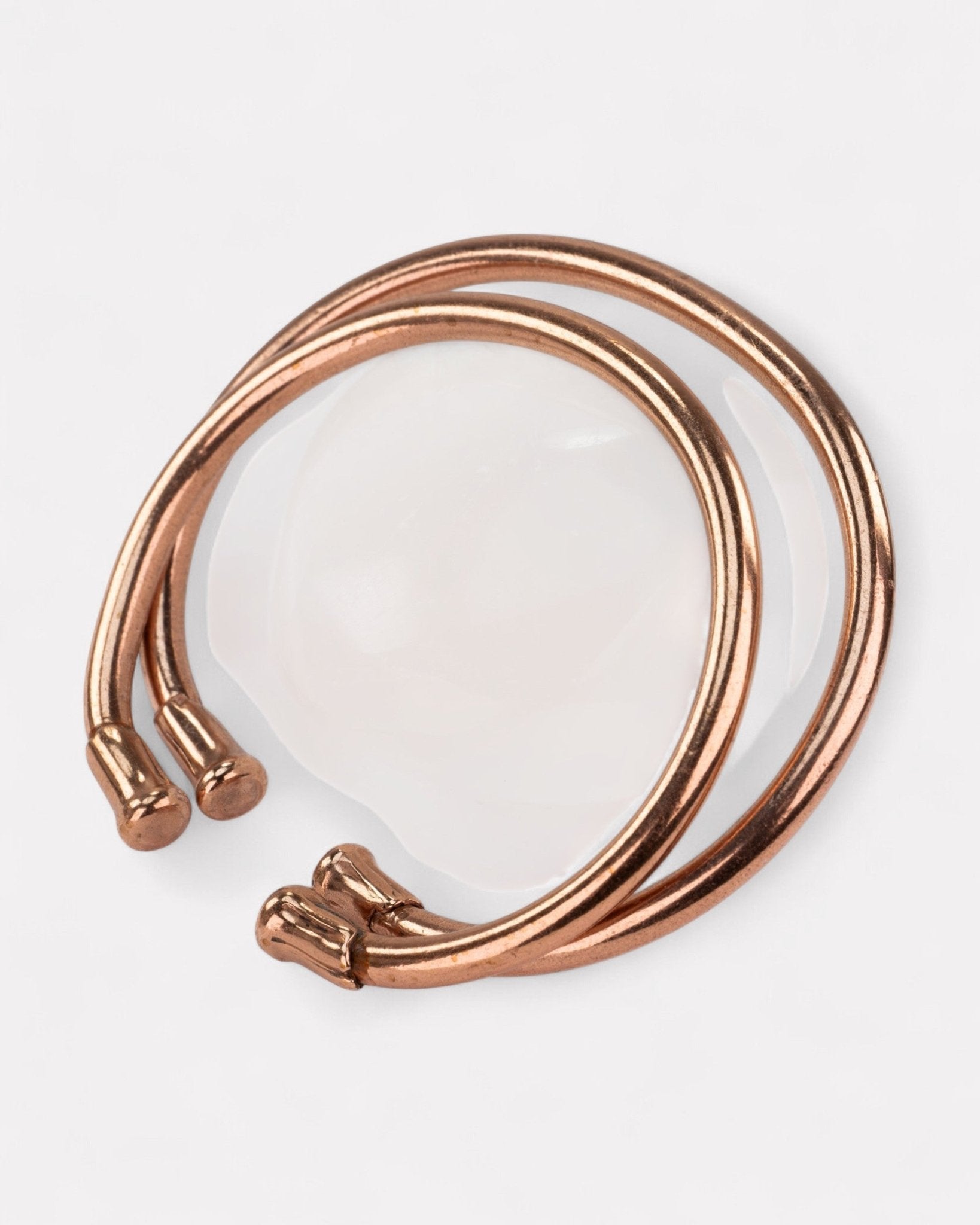 Minimalistische koperen magneet armband - VEDAenergi