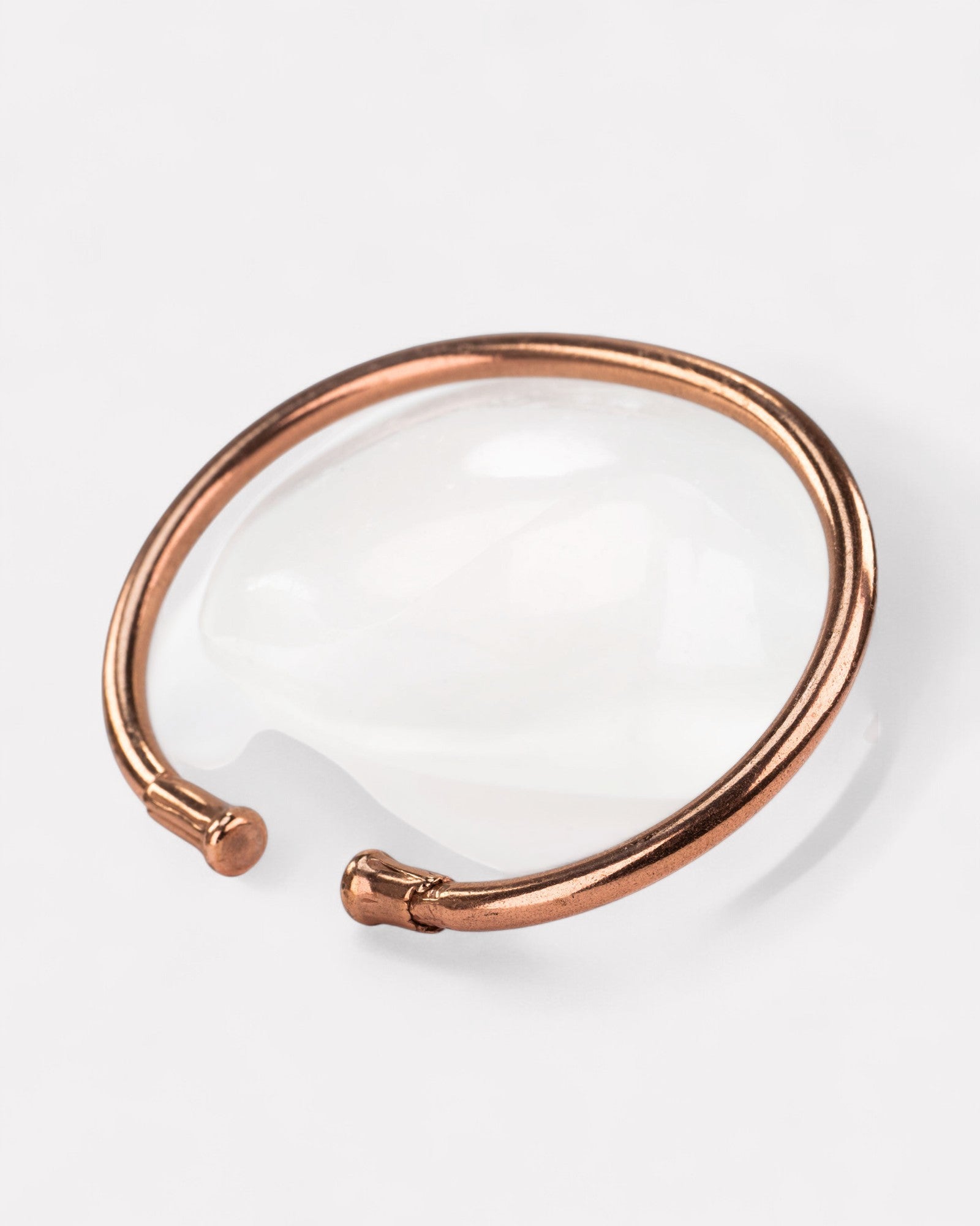 Minimalistische koperen magneet armband - VEDAenergi