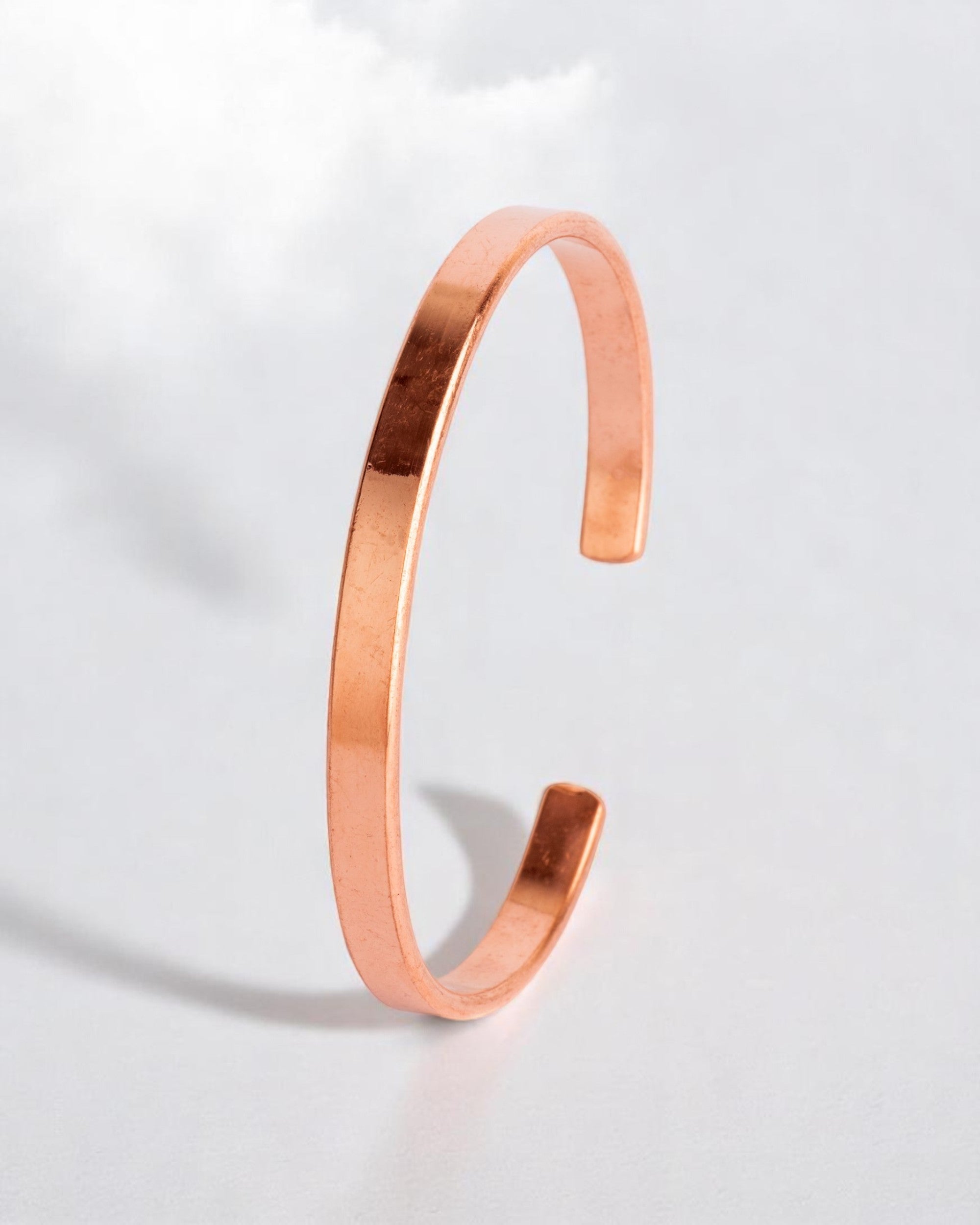 Smalle koperen armband