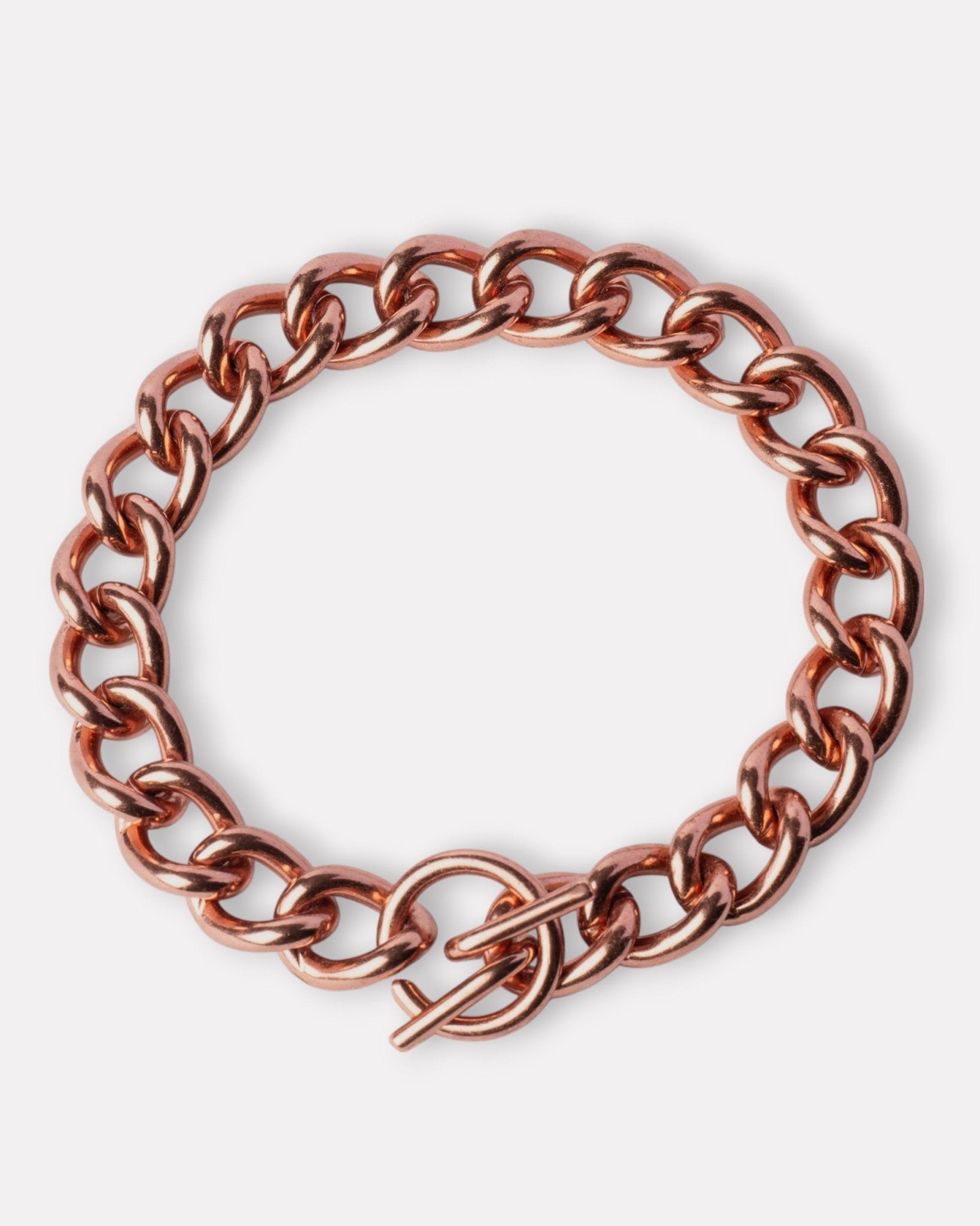 Stoere Koperen Schakelarmband met Magneten – Kracht & Stijl voor de Man - VEDAenergi