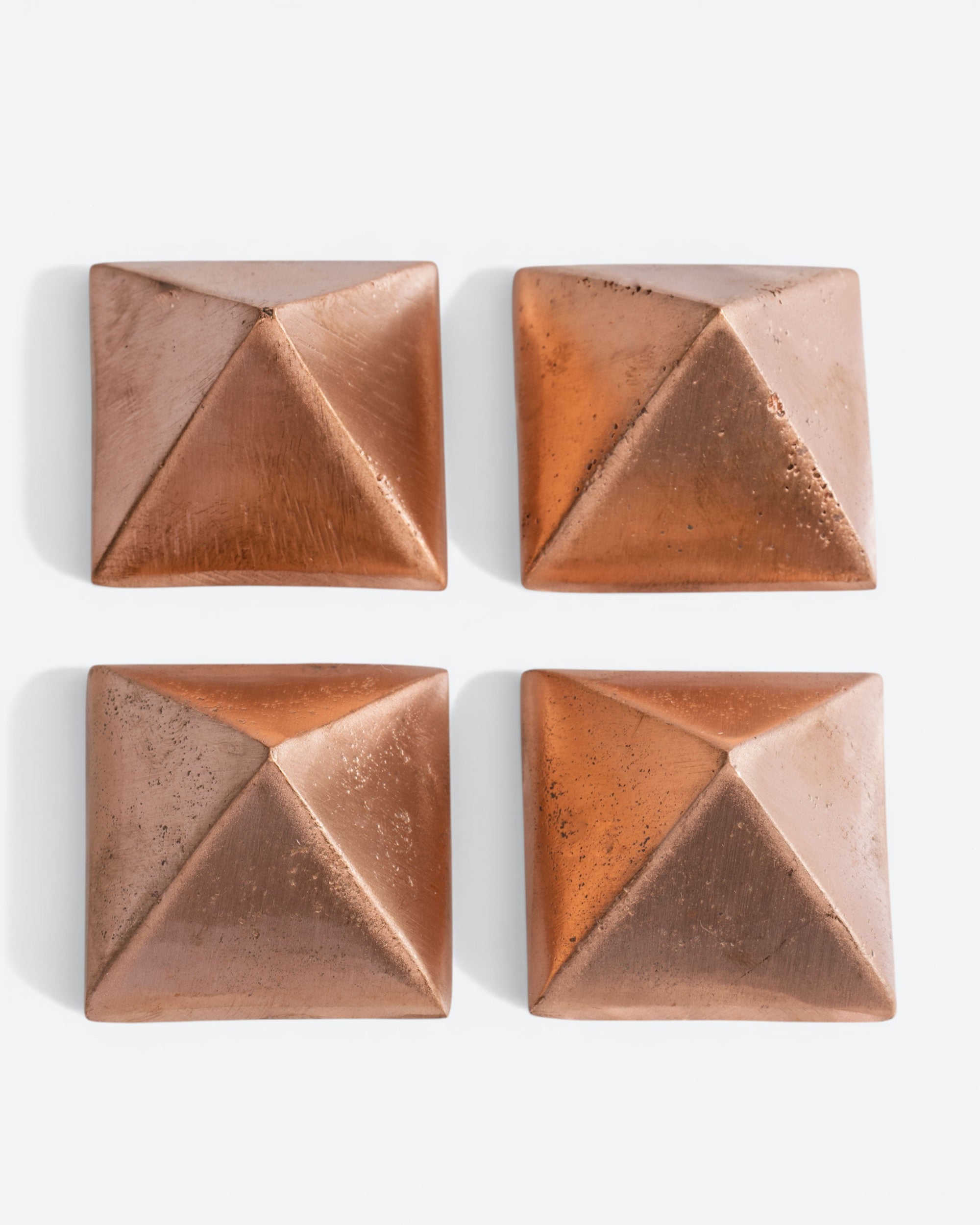 Massieve Koperen Piramide - Balans & Focus
