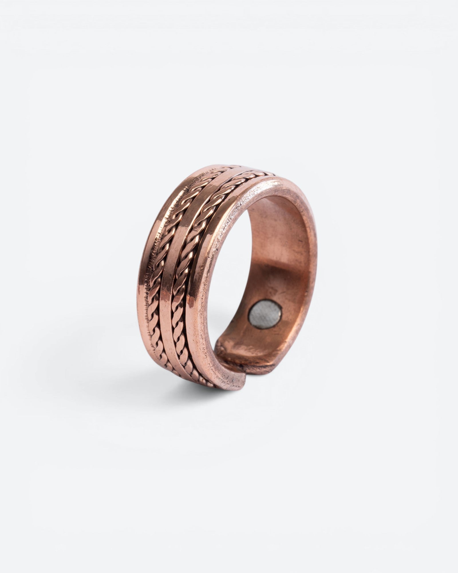 Koperen Magneet Ring voor heren