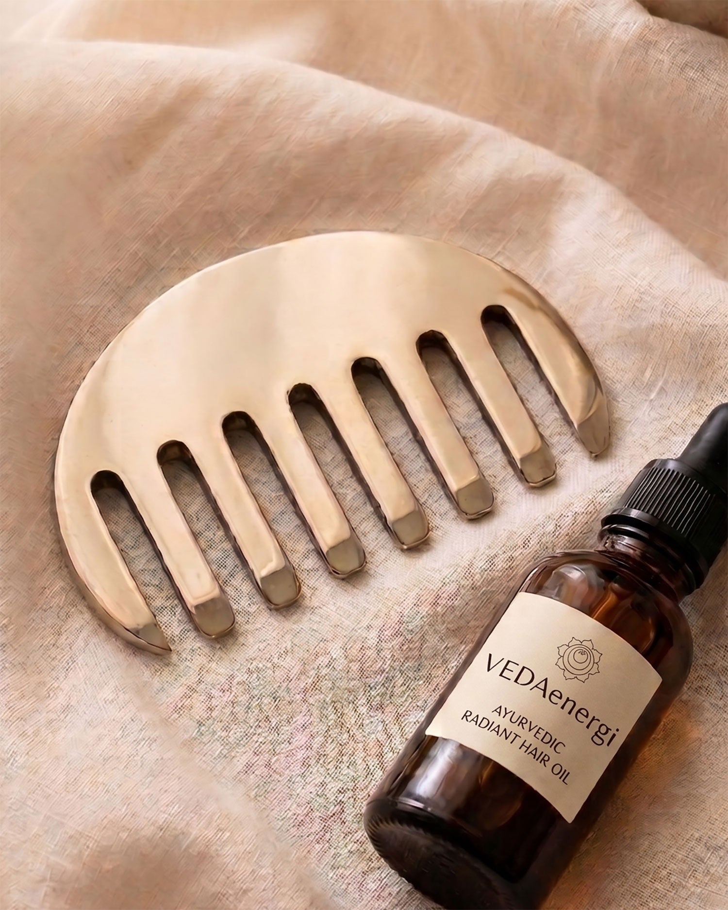 Kansa kam - Ayurvedische hoofdhuidmassage