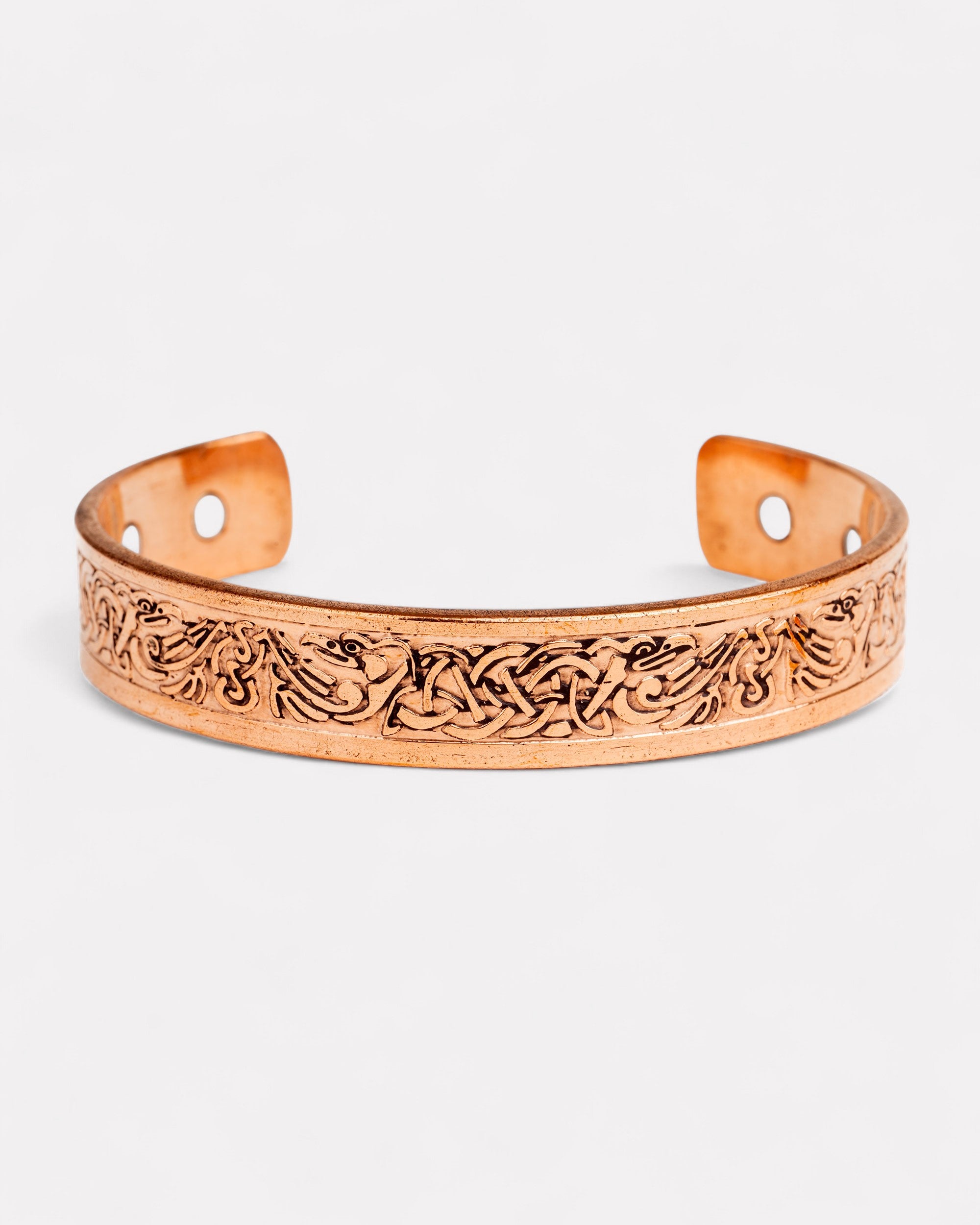 Koperen magneet armband - Adelaar