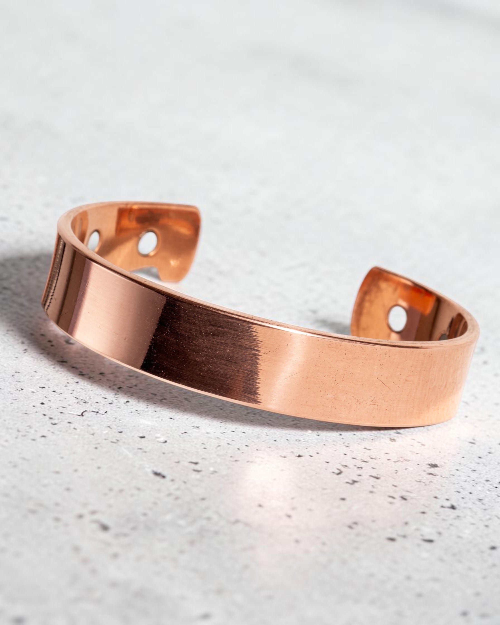 Klassieke koperen magneet armband
