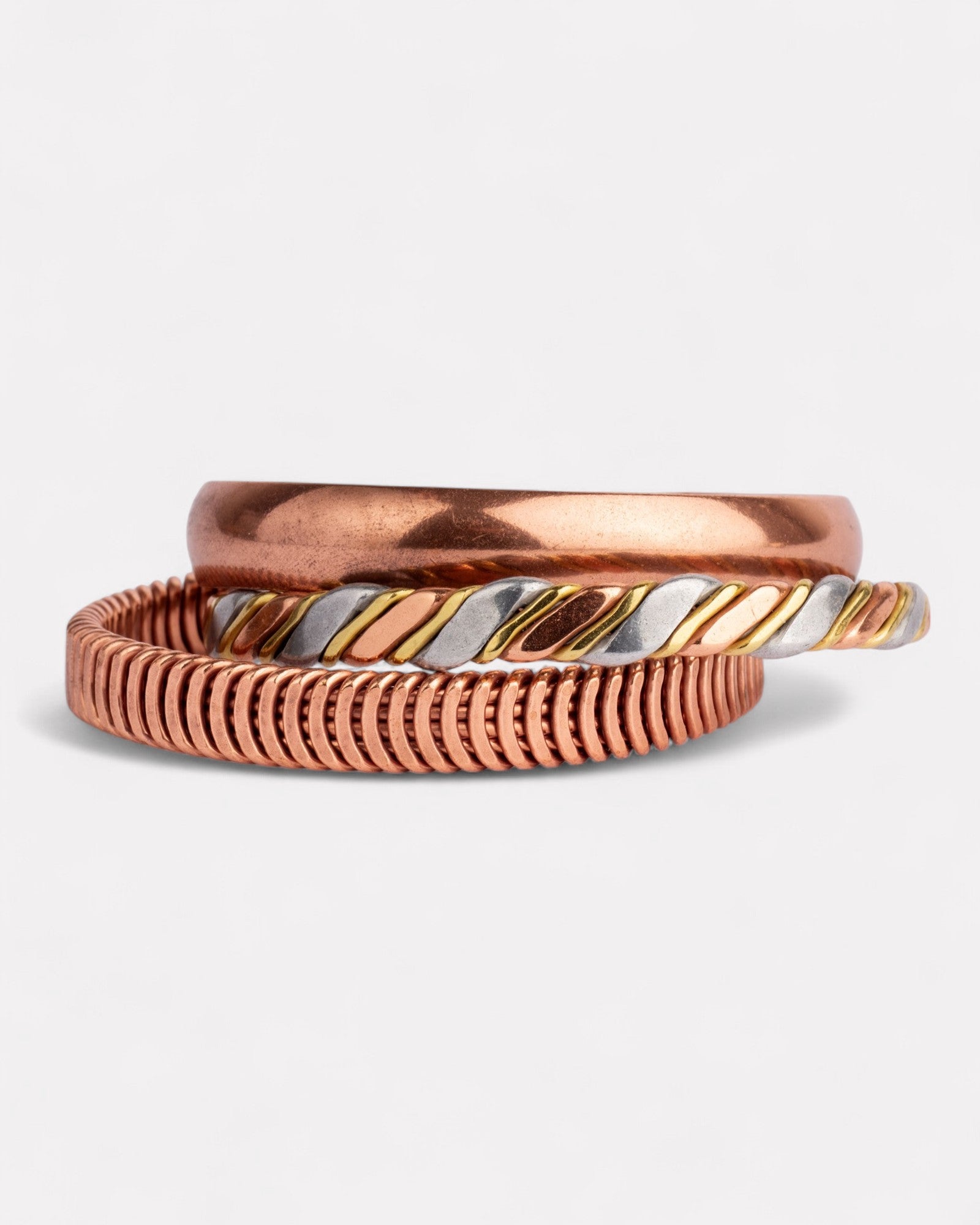 Koperen Magneet Armband - Glad - XS/S - VEDAenergi