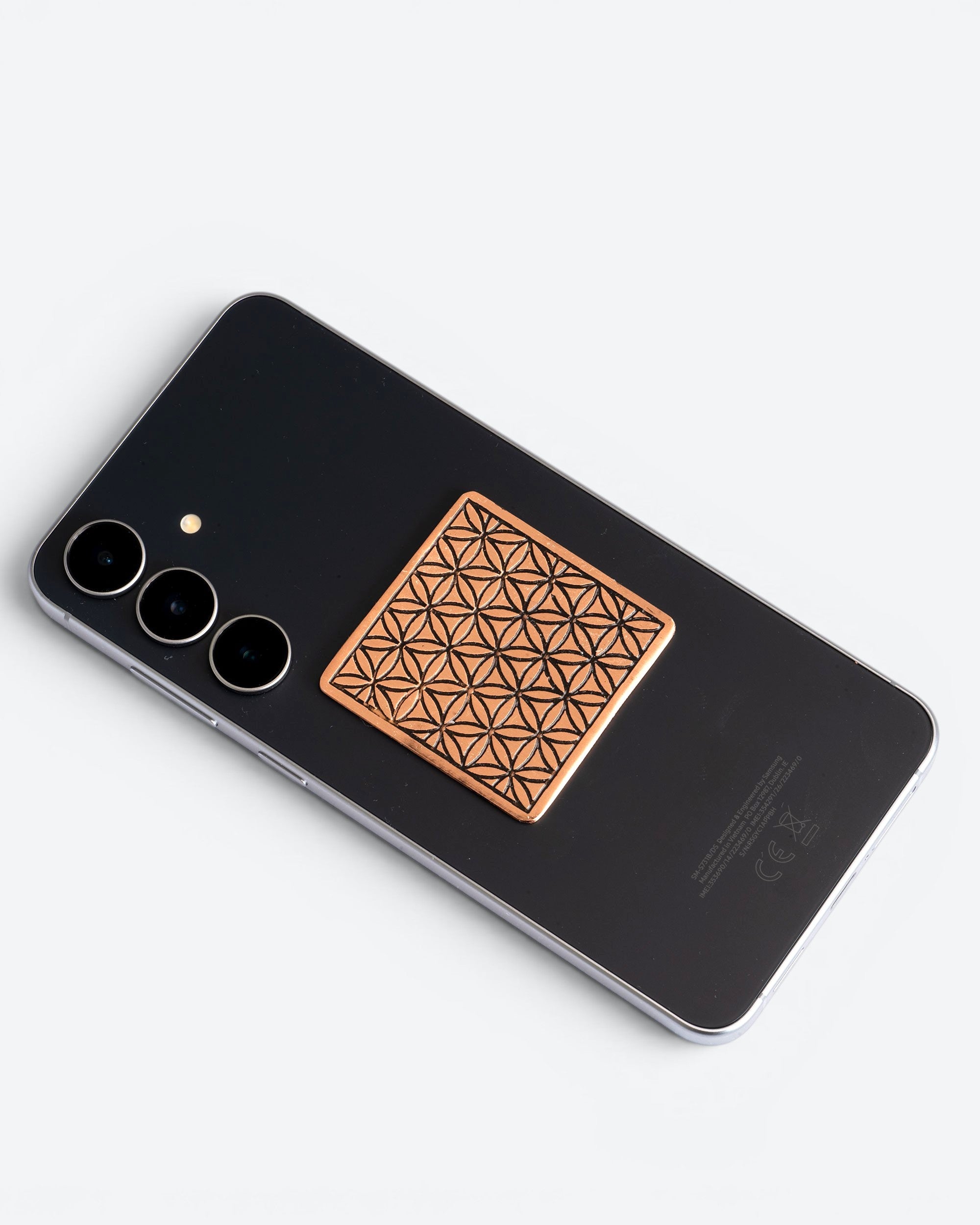 Telefoon & laptop sticker - set met Flower of Life