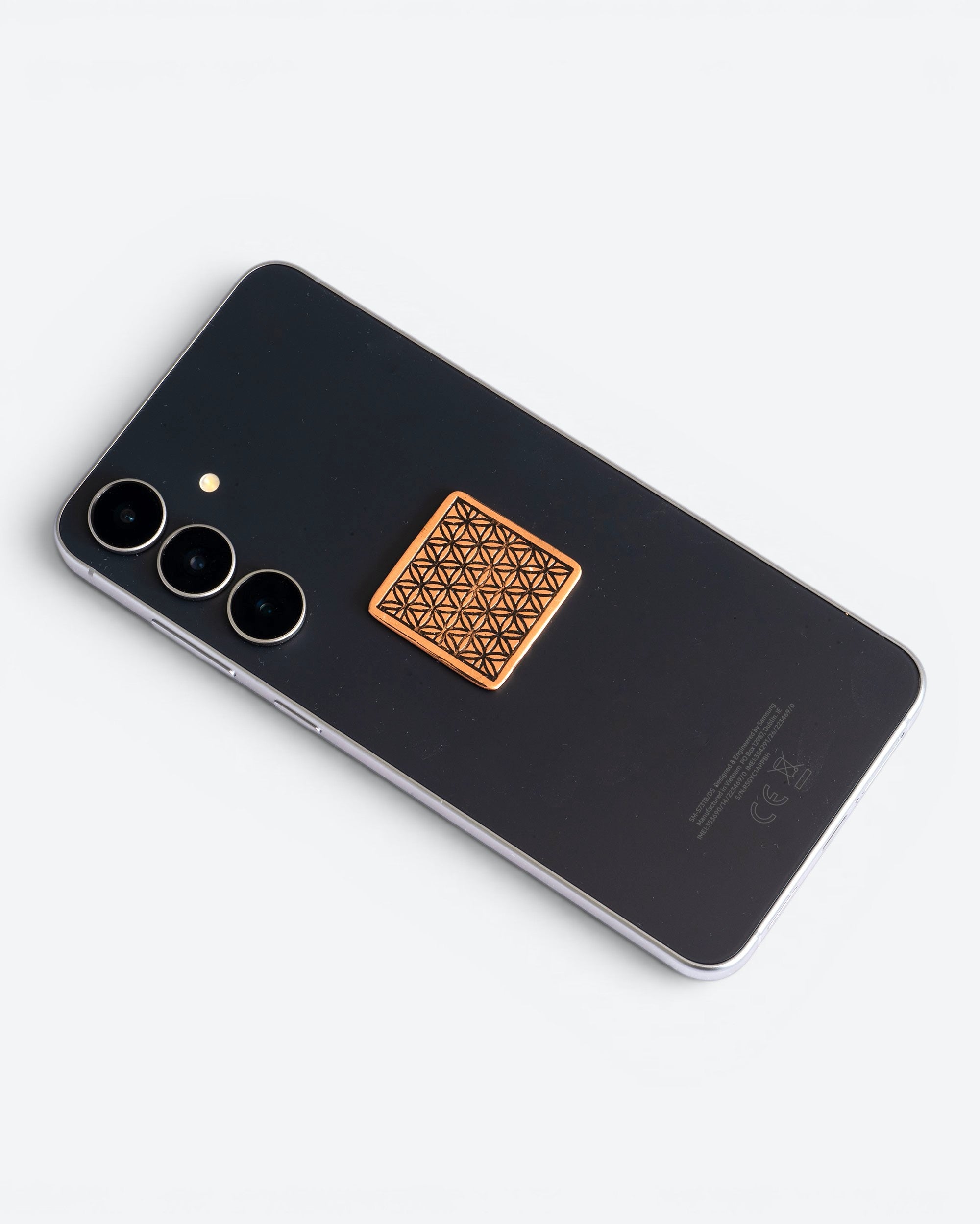 Telefoon & laptop sticker - set met Flower of Life